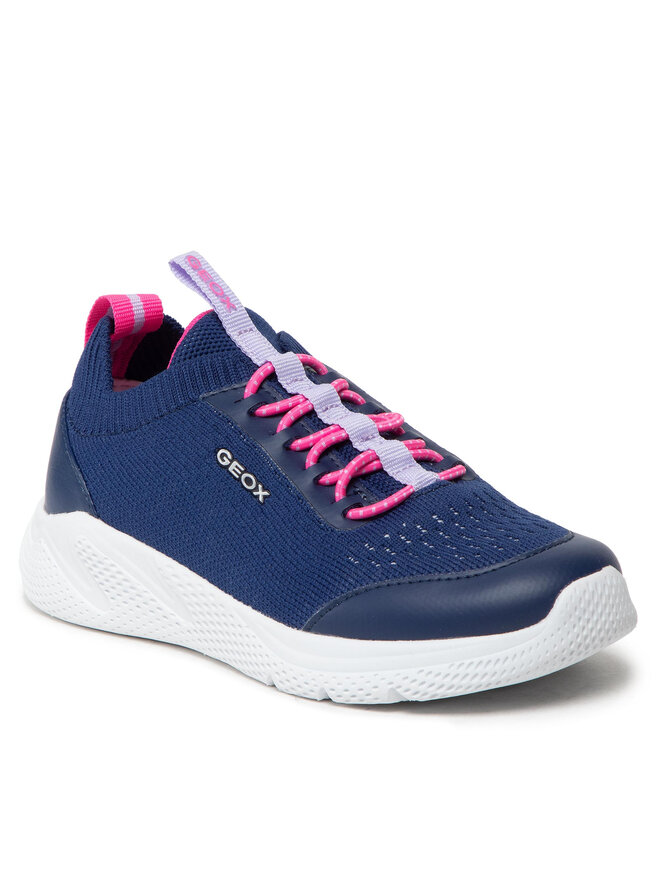 Geox Sneakersy Geox J Sprintye G. B J25FWB 0006K C4268 S Tmavomodrá