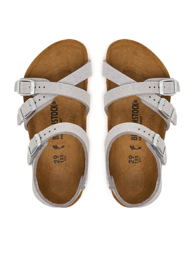 Birkenstock Sandalen Birkenstock Kumba 1030536 S Silberfarben