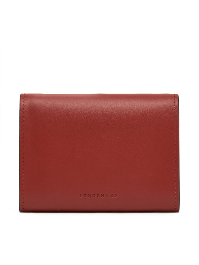 Longchamp Mały Portfel Damski Longchamp 30021HAU Brązowy