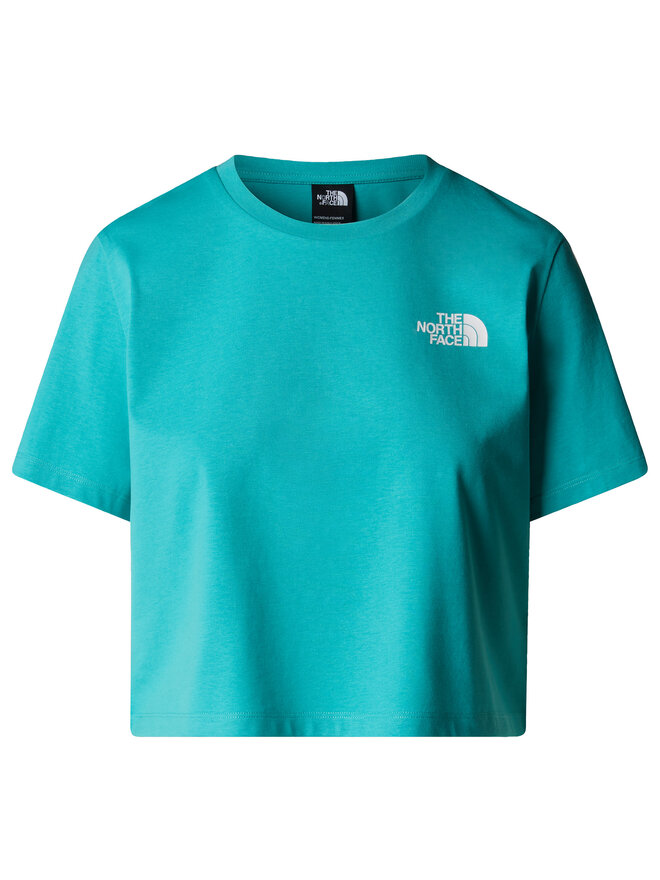 The North Face The North Face Camiseta Simple Dome NF0A87U4 Azul Loose Fit