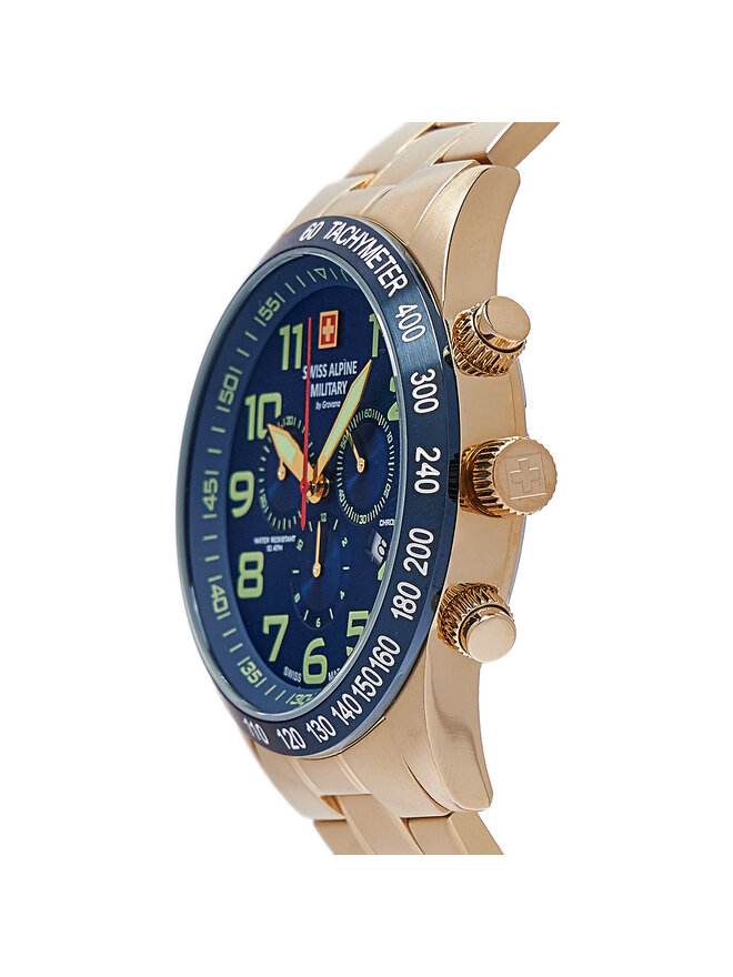 Swiss Alpine Military Годинник Swiss Alpine Military 7047.9115 Золотий