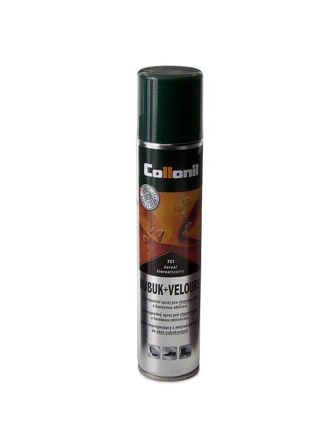 Collonil Spray Collonil Nubuk+Velours 200ml Čierna