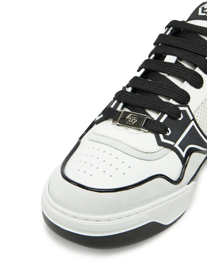 PHILIPP PLEIN Снікерcи PHILIPP PLEIN SAES MSC4017 PLE010N0102 Білий