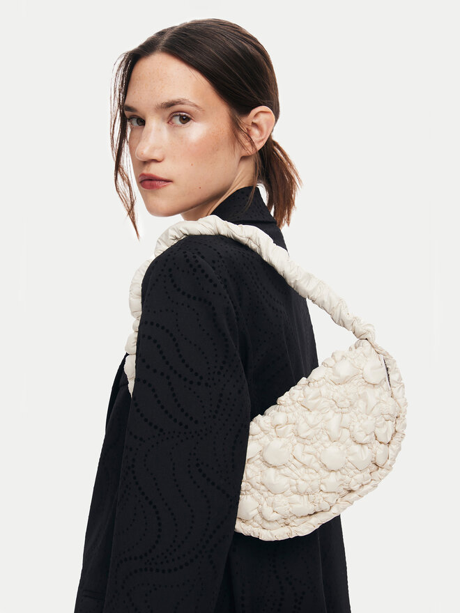 Desigual Geantă Desigual Flossy 24WAXA17 Écru