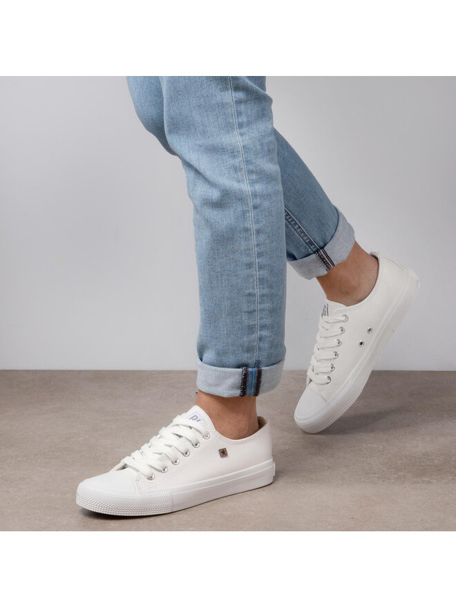 Big Star Shoes Plátěnky Big Star Shoes V274869 Bílá