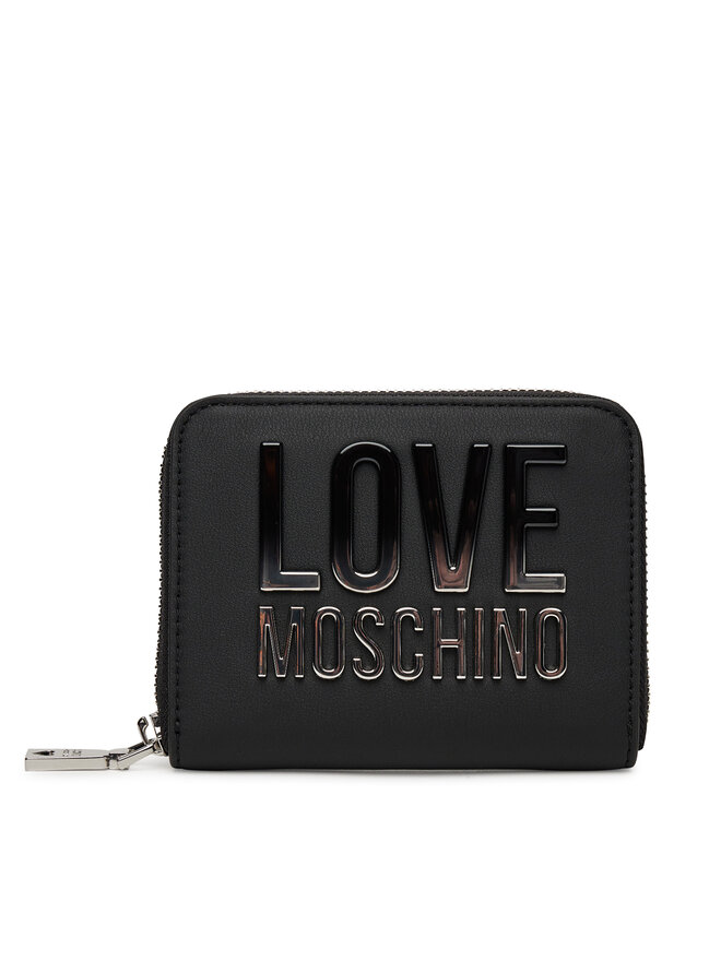 LOVE MOSCHINO Velika ženska denarnica LOVE MOSCHINO JC5732PP0MKD000B Črna