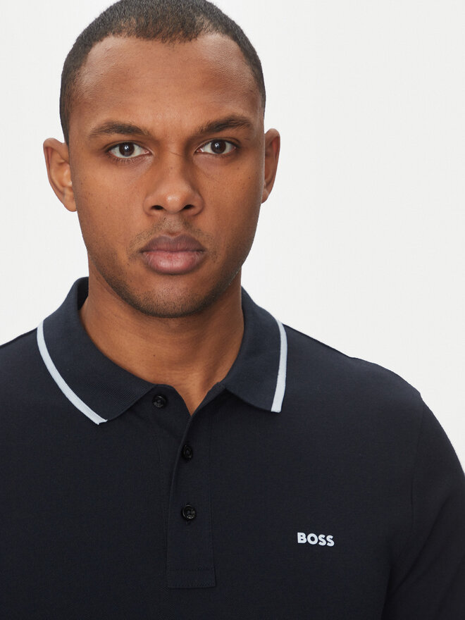 BOSS BOSS Pólóing Parlay 190 50494697 Sötétkék Regular Fit