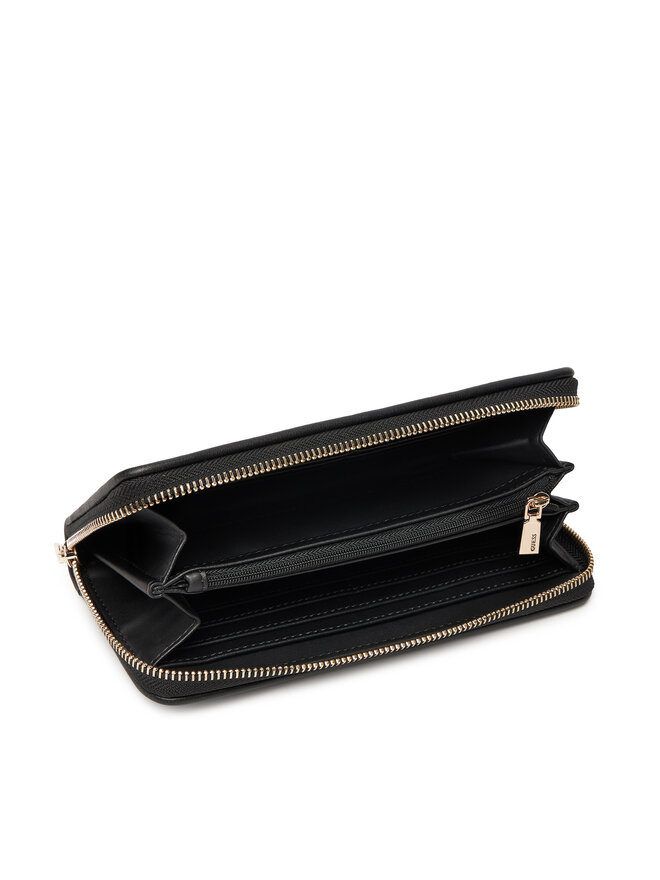 Guess Великий жіночий гаманець Guess Mirema Slg SWWG96 31146 Чорний
