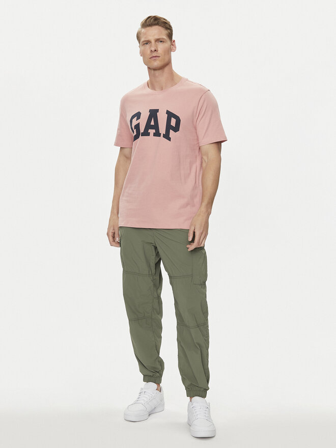 Gap Gap Marškinėliai 856659-07 Rožinė Regular Fit