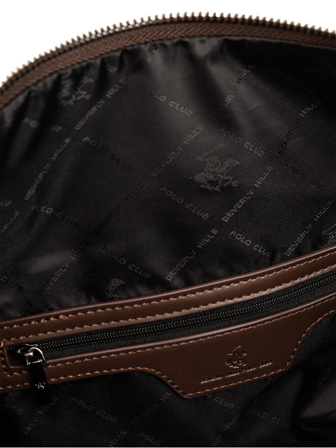 Beverly Hills Polo Club Чанта за уикенд Beverly Hills Polo Club BHPC-L-015-07 Кафяв