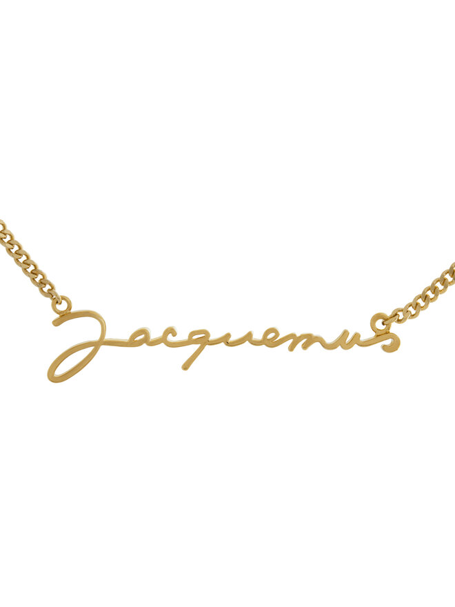 JACQUEMUS Kaklarota JACQUEMUS 223JW333-5845 Zelta