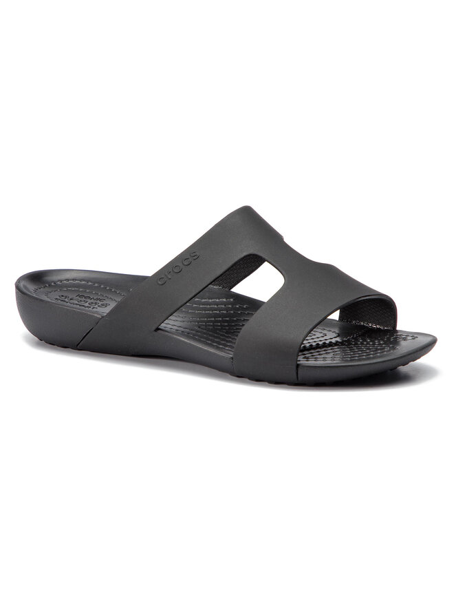 Mules sandales de bain Crocs Serena Slide W 205675 Noir chaussures