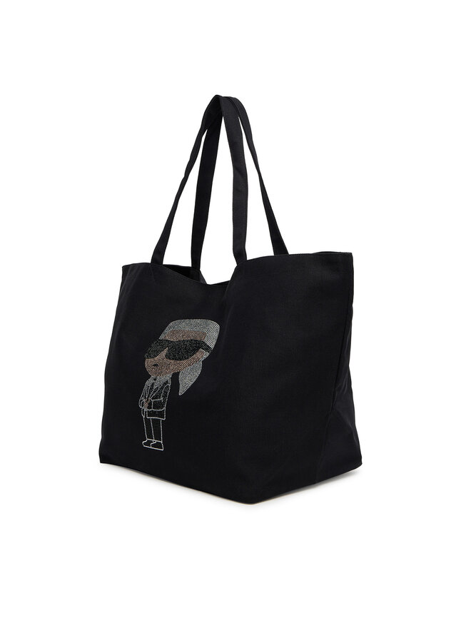 KARL LAGERFELD Handtasche KARL LAGERFELD A3W50016 Schwarz