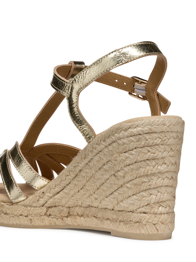 Geox Espadryle Geox D Gelsa D55TPA 000CF C2012 Złoty