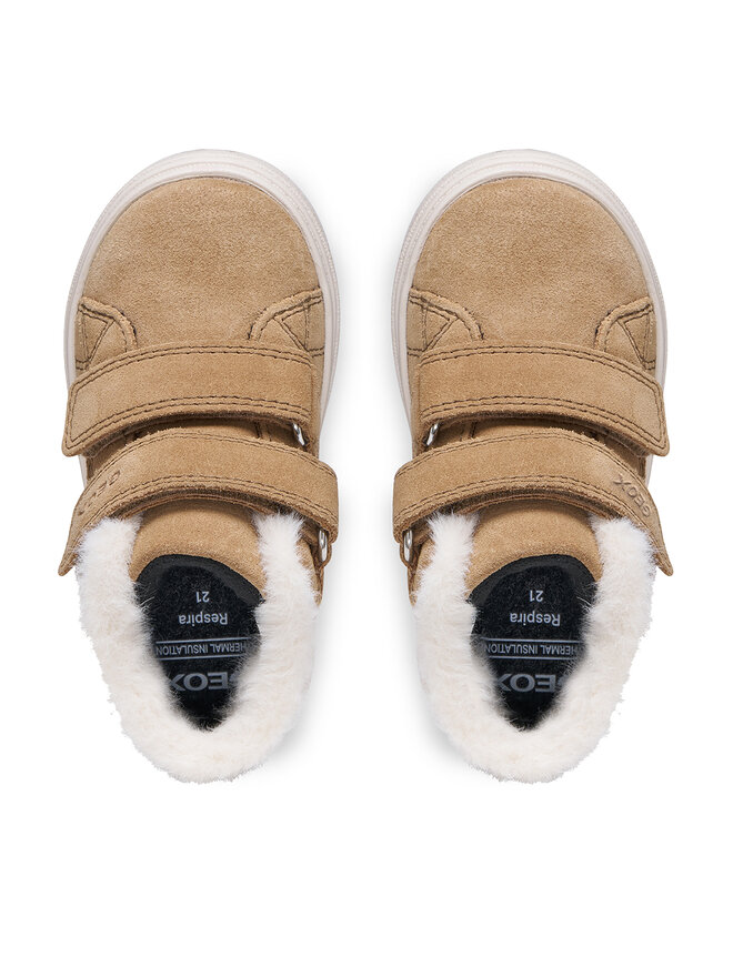 Geox Schnürschuhe Geox B Nashik Girl Wpf B465XA 00022 C6627 M Braun