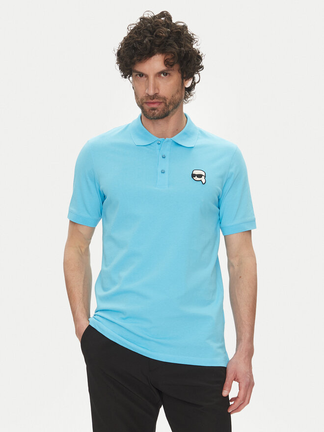 KARL LAGERFELD KARL LAGERFELD Poloshirt 745710 552224 Blau Regular Fit