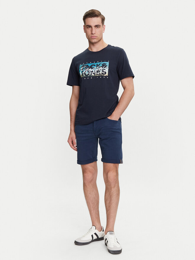 Jack&Jones Jack&Jones Póló Colton 12268438 Sötétkék Standard Fit
