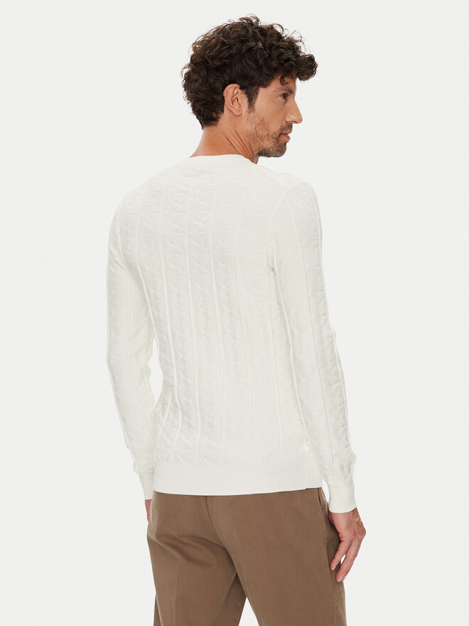 Guess Guess Pullover M5YR07 Z3FC2 Weiß Regular Fit