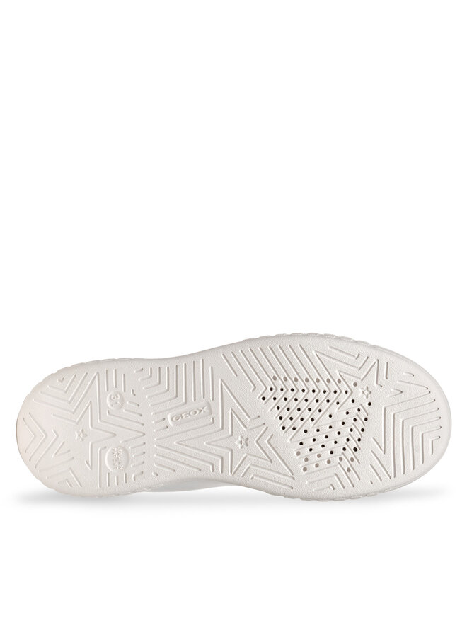 Geox Сникърси Geox J Mikiroshi J45DVA 0BCQD C0653 S Бял