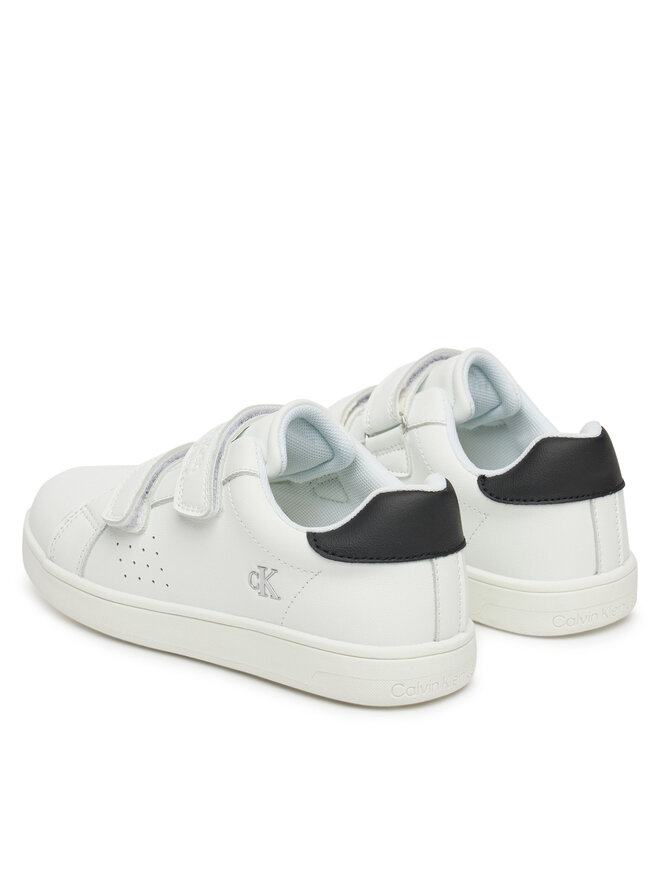 Calvin Klein Jeans Sneakersy Calvin Klein Jeans Low Cut Velcro Sneaker V1X9-82074-1355 S Biały