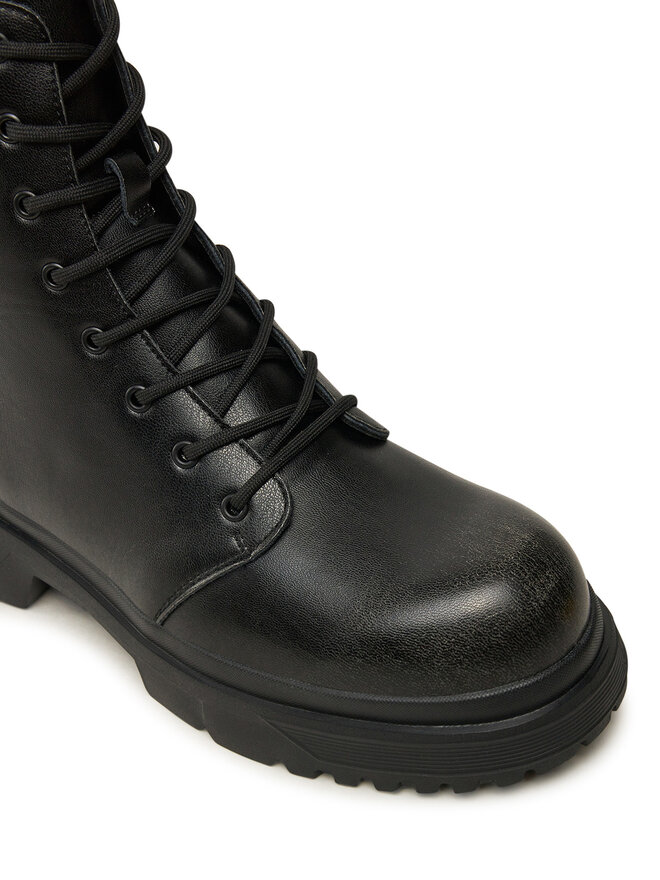 Guess Schnürstiefeletten Guess Palermo Boot FMFPAL ELE11 Schwarz