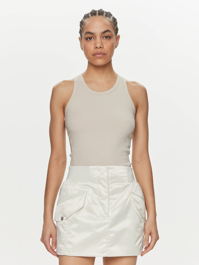 Calvin Klein Calvin Klein Top K20K206554 Beis Slim Fit