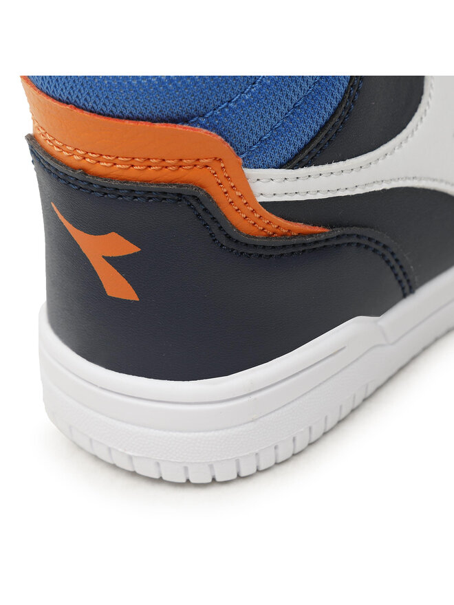 Scarpe Diadora Raptor Mid Dusty - Stile Basket, Alte, Per Ragazzi E Bambini - Unisex - Foto 8