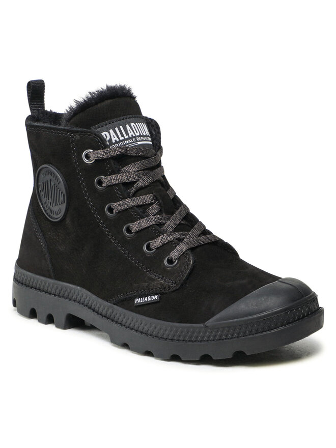 Palladium Schnürstiefeletten Palladium Pampa Hi Zip Wl 95982-010-M Schwarz