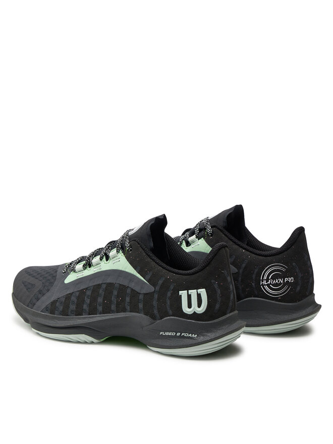 Wilson Buty do tenisa Wilson Hurakn Pro W WRS331740 Czarny