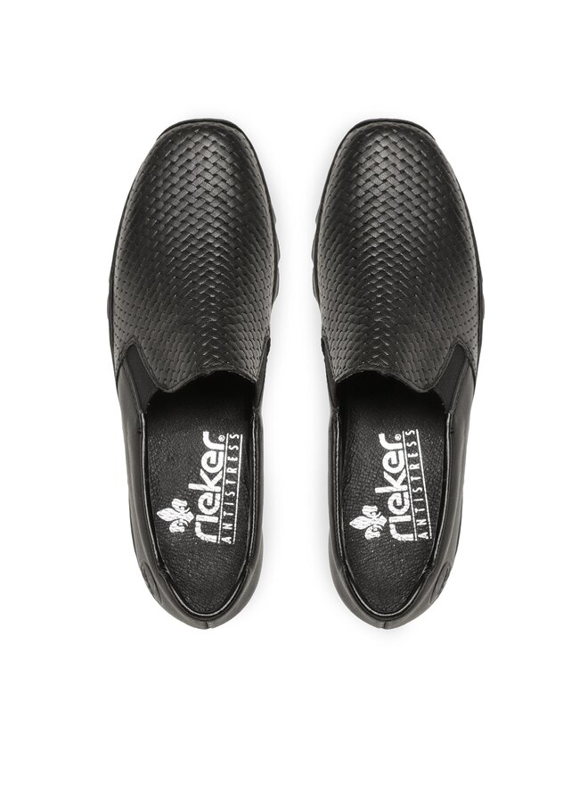 Rieker Polobotky Rieker N3363-01 Černá
