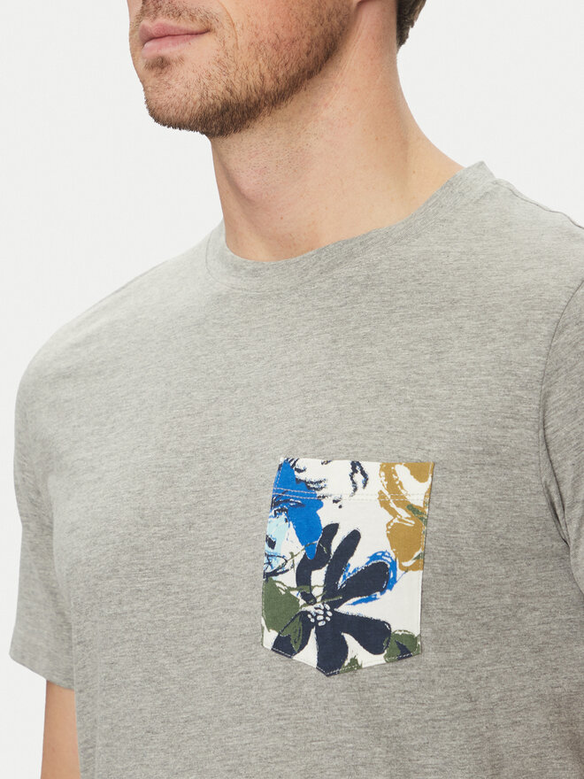 Blend Blend Camiseta 20718297 Gris Regular Fit