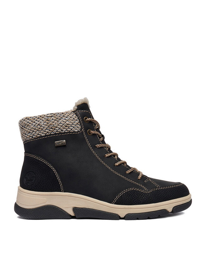 Rieker Schnürschuhe Rieker CEO-L5602-00 Schwarz