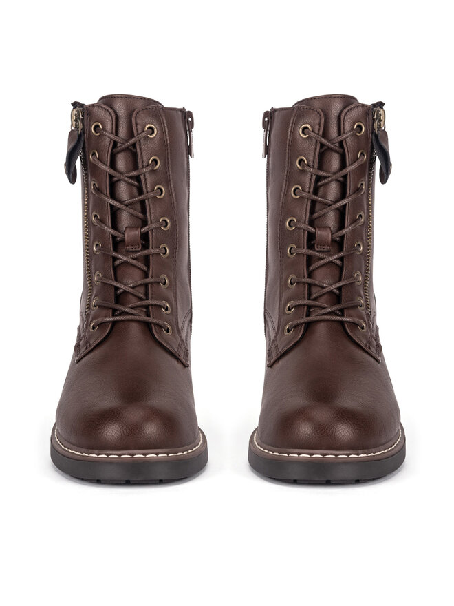 Clara Barson Schnürschuhe Clara Barson WYL3984-1 Braun