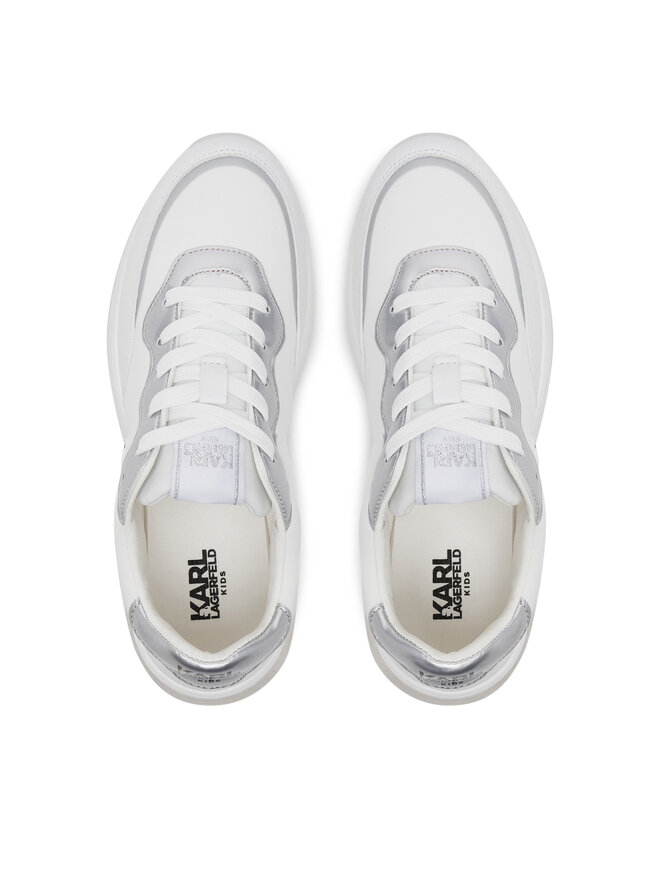 Karl Lagerfeld Kids Снікерcи Karl Lagerfeld Kids Z30373 S Білий