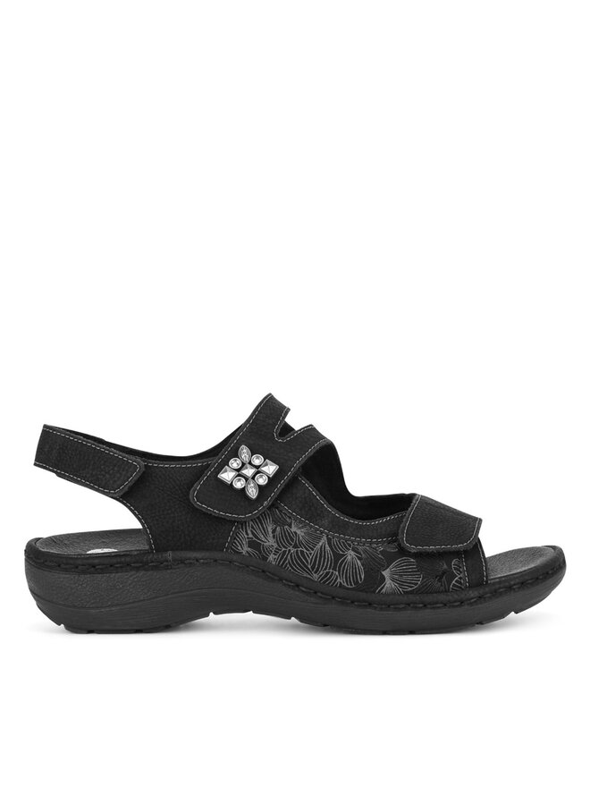 Remonte Sandale Remonte D7647-01 Negru