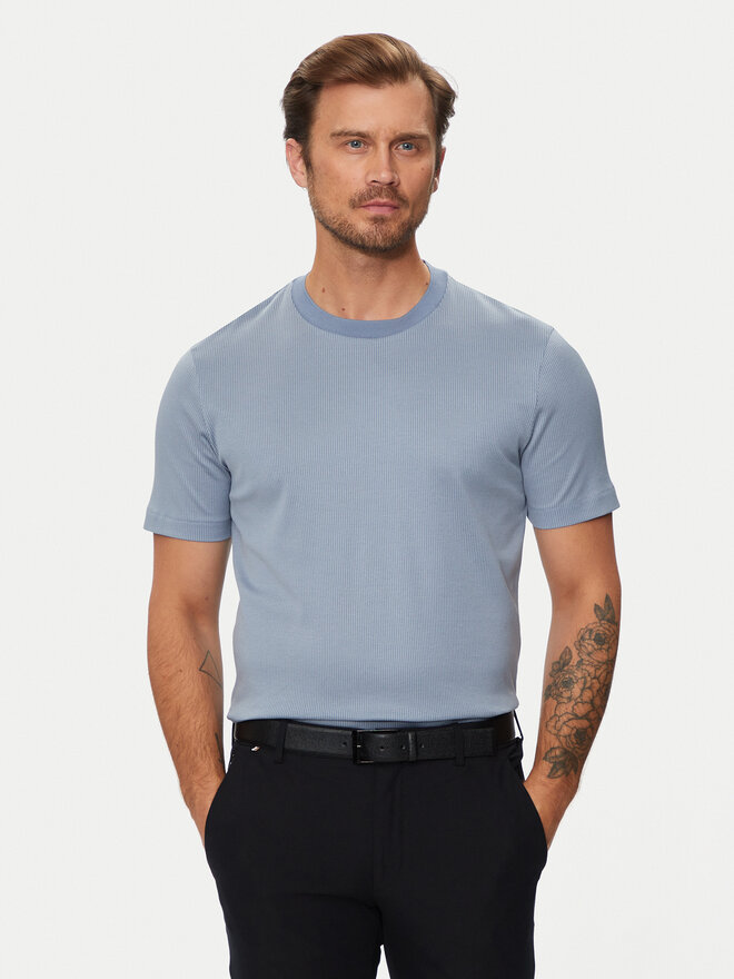 BOSS BOSS Camiseta H-Tiburt 431 50518539 Azul Regular Fit
