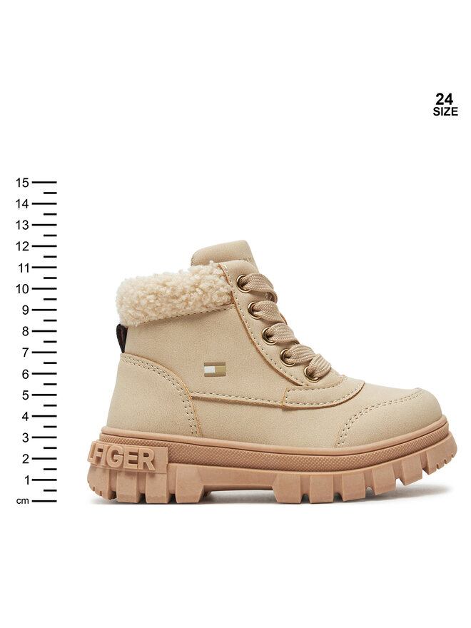 Tommy Hilfiger Botas Tommy Hilfiger Lace-Up Bootie T1A5-33597-1628 M Beis