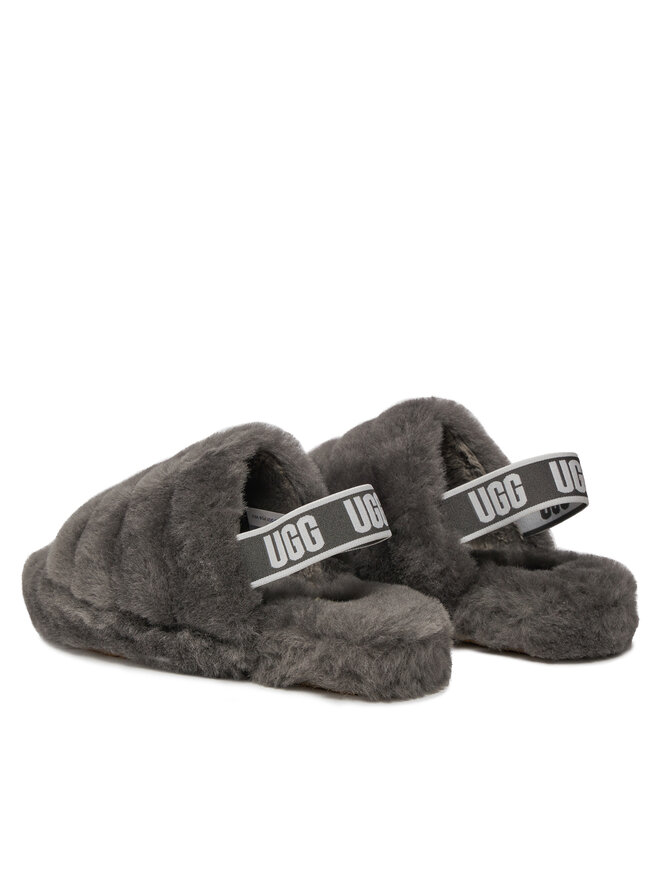 Ugg Παντόφλες Σπιτιού Ugg K Fluff Yeah Slide 1098494K Γκρι