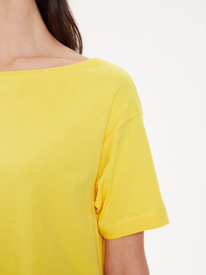 Sisley Sisley Футболка 3096L400N Жовтий Relaxed Fit
