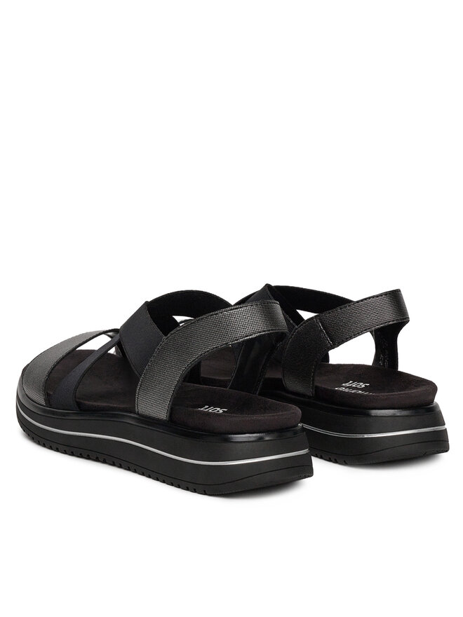 Remonte Sandały Remonte D1J50-02 Czarny