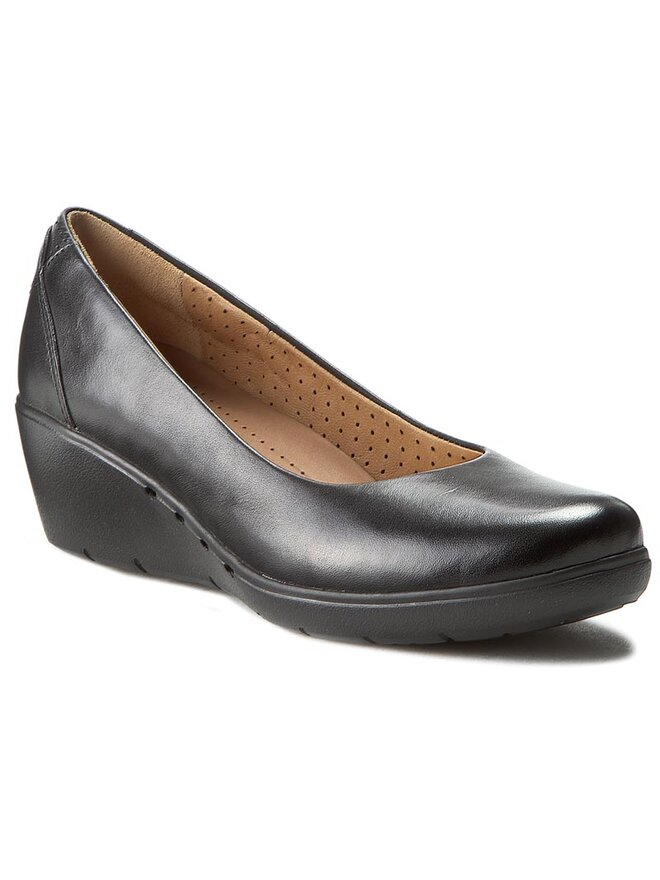 Clarks Halbschuhe Clarks Un Cass 261211804 Schwarz