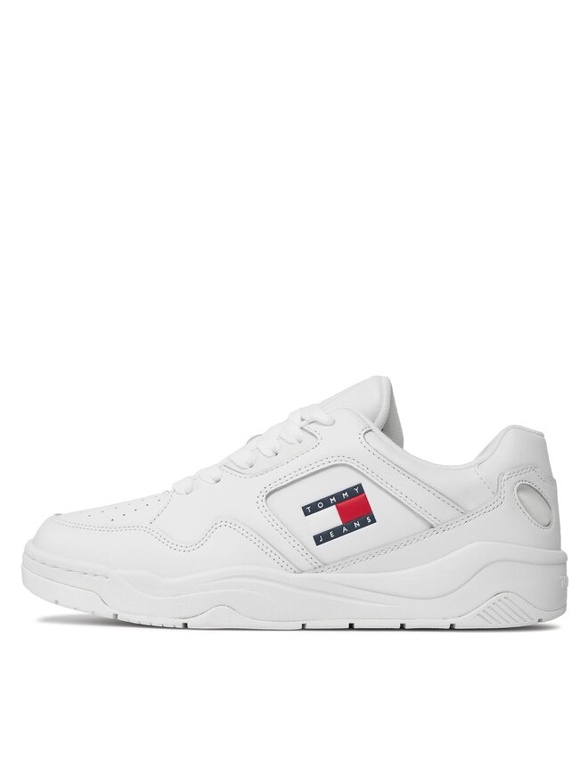 Tommy Jeans Снікерcи Tommy Jeans Tjm Leather Outsole Color EM0EM01350 Білий