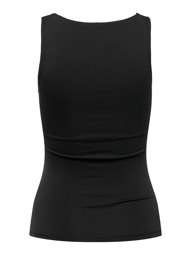 ONLY ONLY Τοπ Lea 15278090 Μαύρο Regular Fit