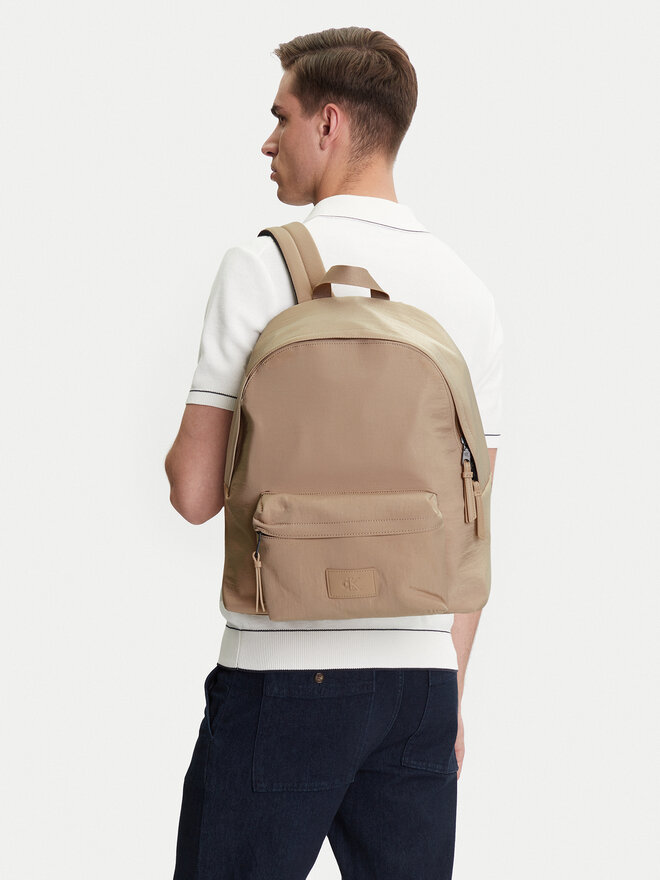 Calvin Klein Jeans Hátizsák Calvin Klein Jeans Metro Nylon Backpack 43 Ny LV04G3131G Bézs
