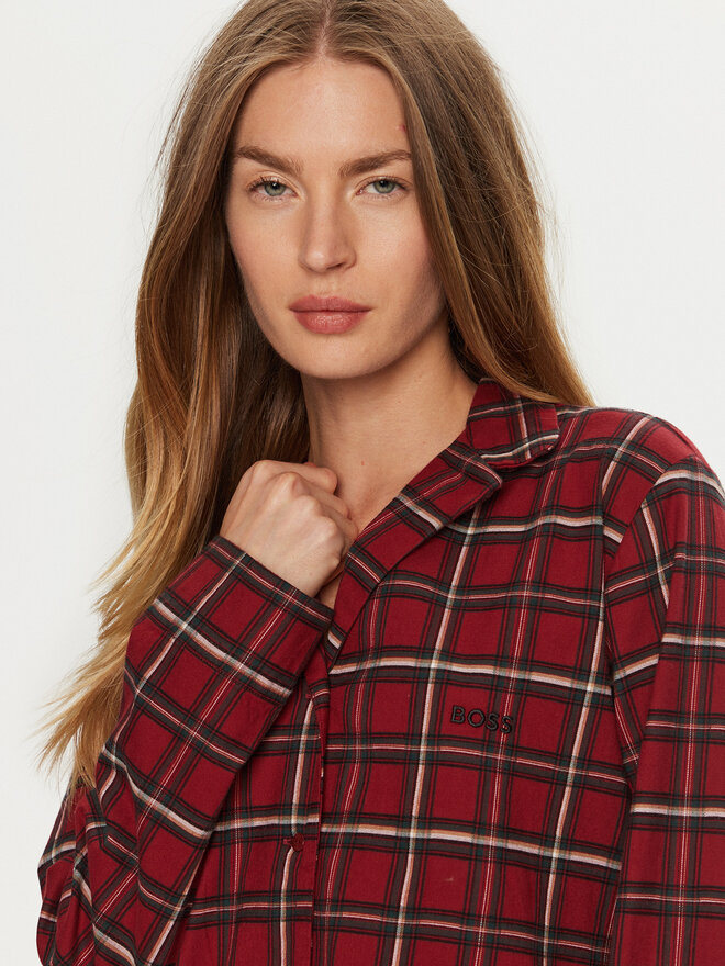 BOSS BOSS Pijama 50527259 Rojo Relaxed Fit