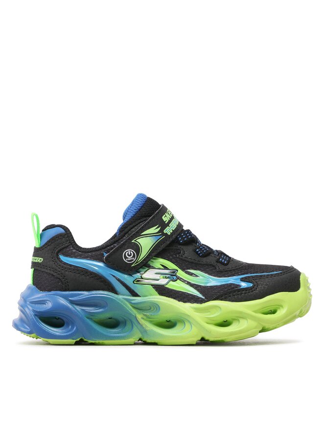 Skechers Sneakersy Skechers Heat-Flux 400103L/BBLM Czarny