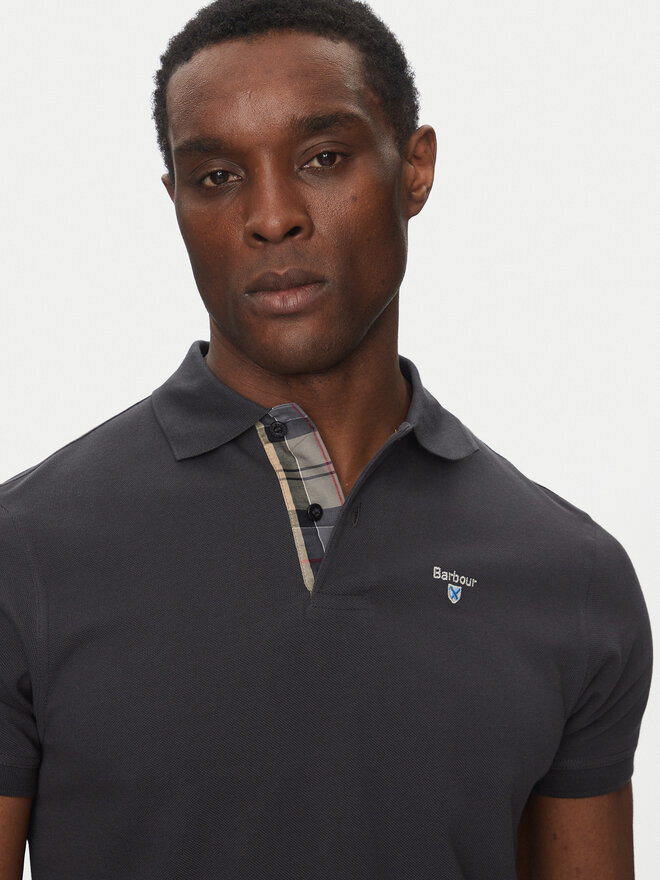 Barbour Barbour Pólóing Tartan MML0012NY51 Sötétkék Tailored Fit