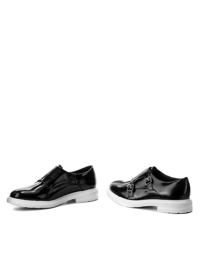 GINO ROSSI Oxford Schuhe Gino Rossi Mitsu DPH612-Z43-Y800-9900-0 Schwarz