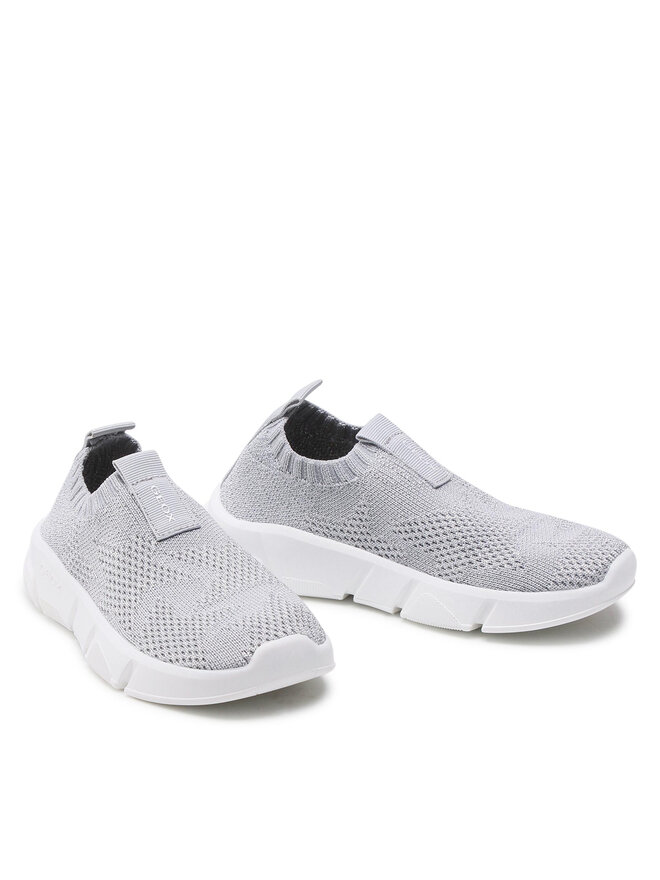 Geox Sneakersy Geox J Aril G. E J25DLE 0007Q C1007 Šedá