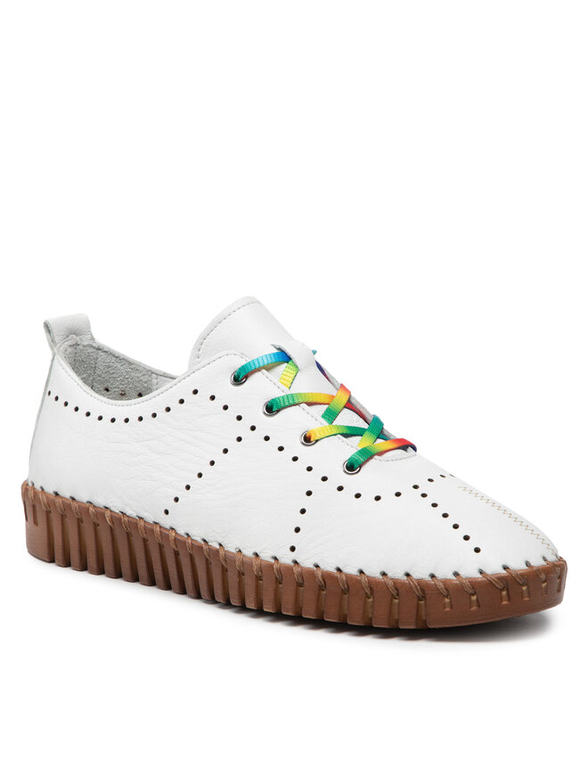 Loretta Vitale Halbschuhe Loretta Vitale 5011 Weiß